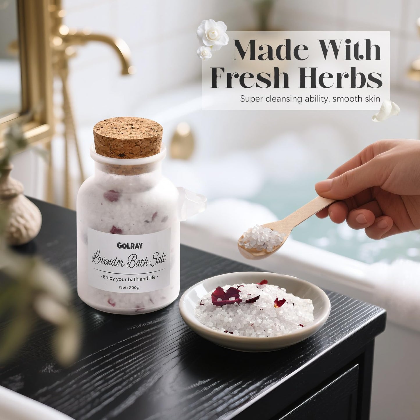 Golray Birthday Gifts for Women Self Care Spa Basket with Mug/Makeup Brush Holder/Jewelry Tray, Christmas Valentines Mother's Day Gift for Her Wife Sister Mom Friend Girlfriend Coworker Teacher Nurse