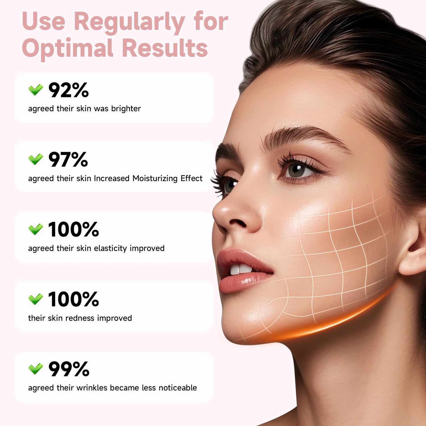 TARVY Collagen Jelly Gel Mask | Hydrating Overnight Hydrogel Mask | Face Masks Skincare for Glass Glow Skin- Elasticity, Hydrating, Firming and Moisturizing, 28gx6ea