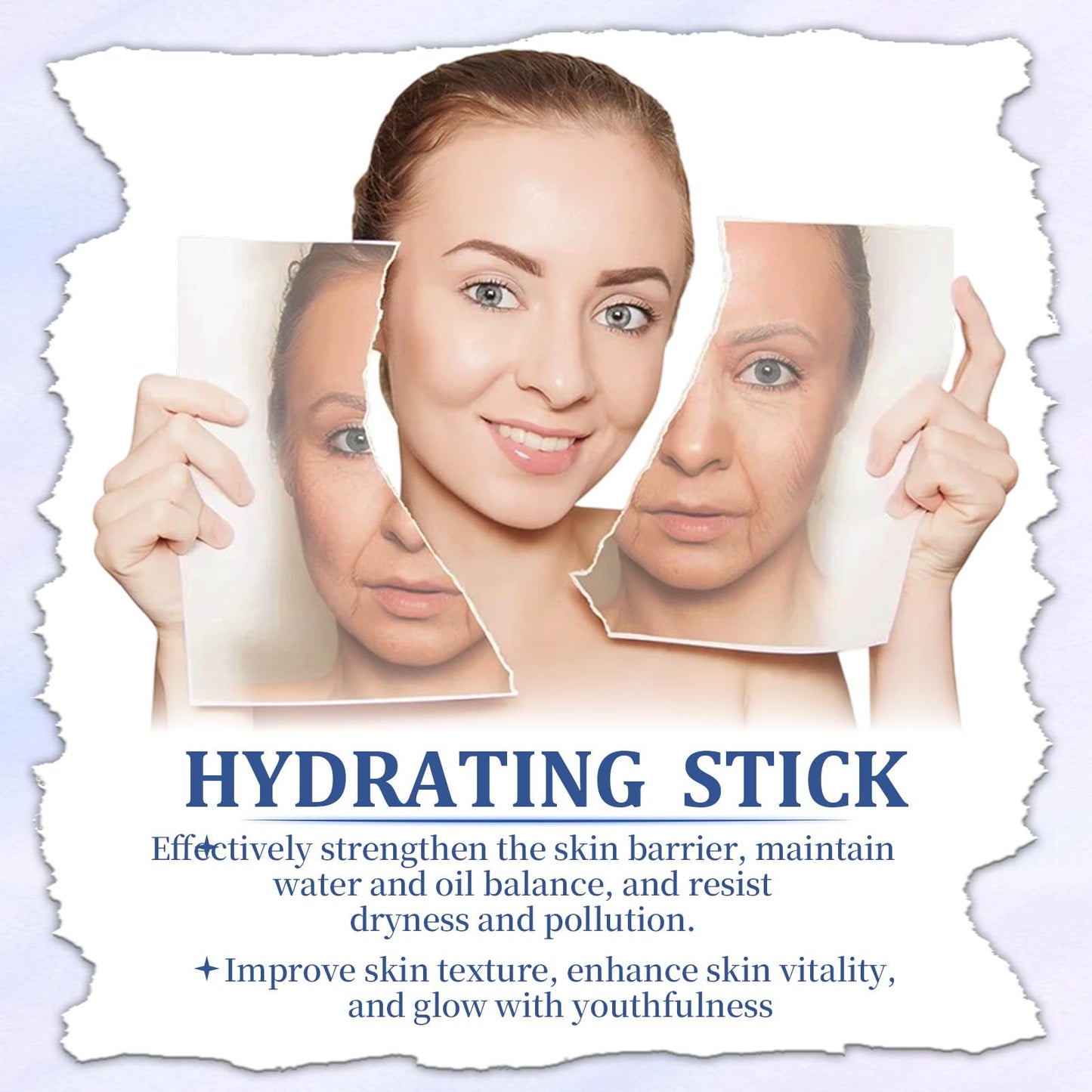 2Pcs Cemenrete Calcium Multi Balm, Calcium Volume Multi Balm, Wrinkle Core Stick, Korean Collagen Moisturing Stick, Anti-aging, Hydrating, Firming Skin, Suitable for Eyes, Neck, Face