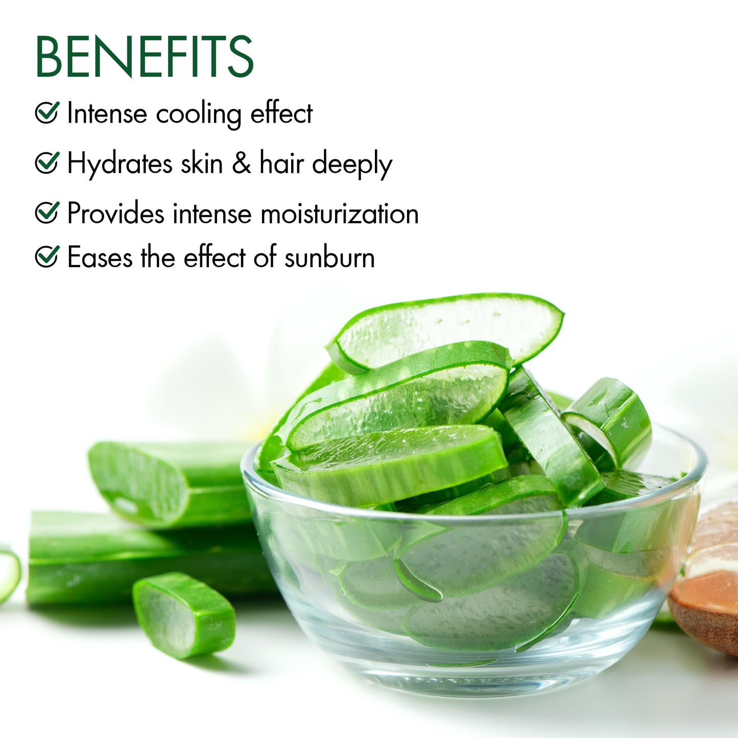 Majestic Pure Aloe Vera Gel for Face and Hair - with vitamin E, Soothes, Moisturizes, & Nourishes Skin & Hair, Soothes Sunburn | 8.5 Fl Oz