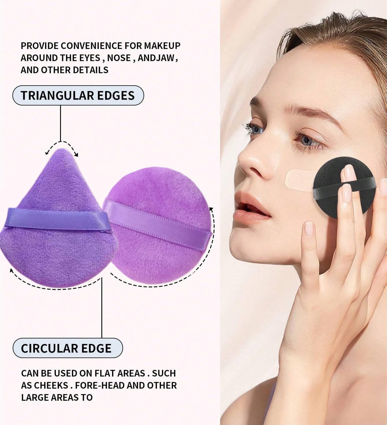 14PCS Portable ON THE GO Makeup Brush Set Mini Travel Makeup Brushes Set Easy-taken Mini Full Complete Function Cosmetic Brushes Kit with Brush Pouch (Colorful)