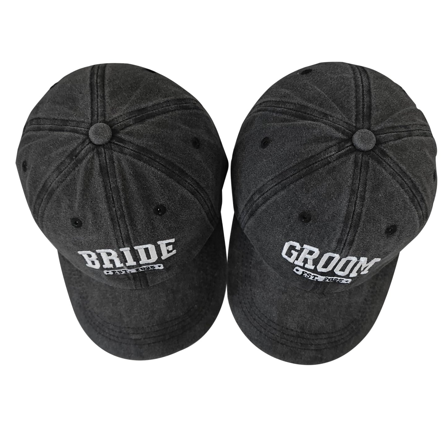 Bride and Groom Hats, Wedding Gifts for Couples 2025, Mr and Mrs Gifts Honeymoon for Newlyweds, Couples Hats for Wedding