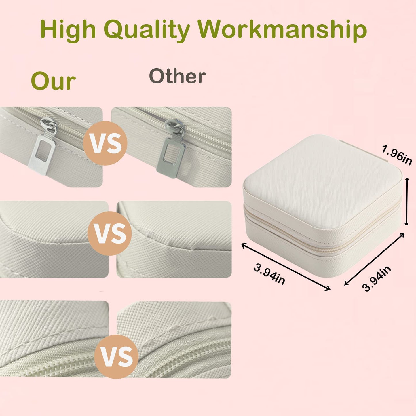 CIPIDI Travel Jewelry Case Bridesmaid Gifts Box,12 Pack Small Jewelry Box Mini Jewelry Organizer,PU Leather Portable Earring Storage Box for Women Girls Bridesmaid Proposal Gifts