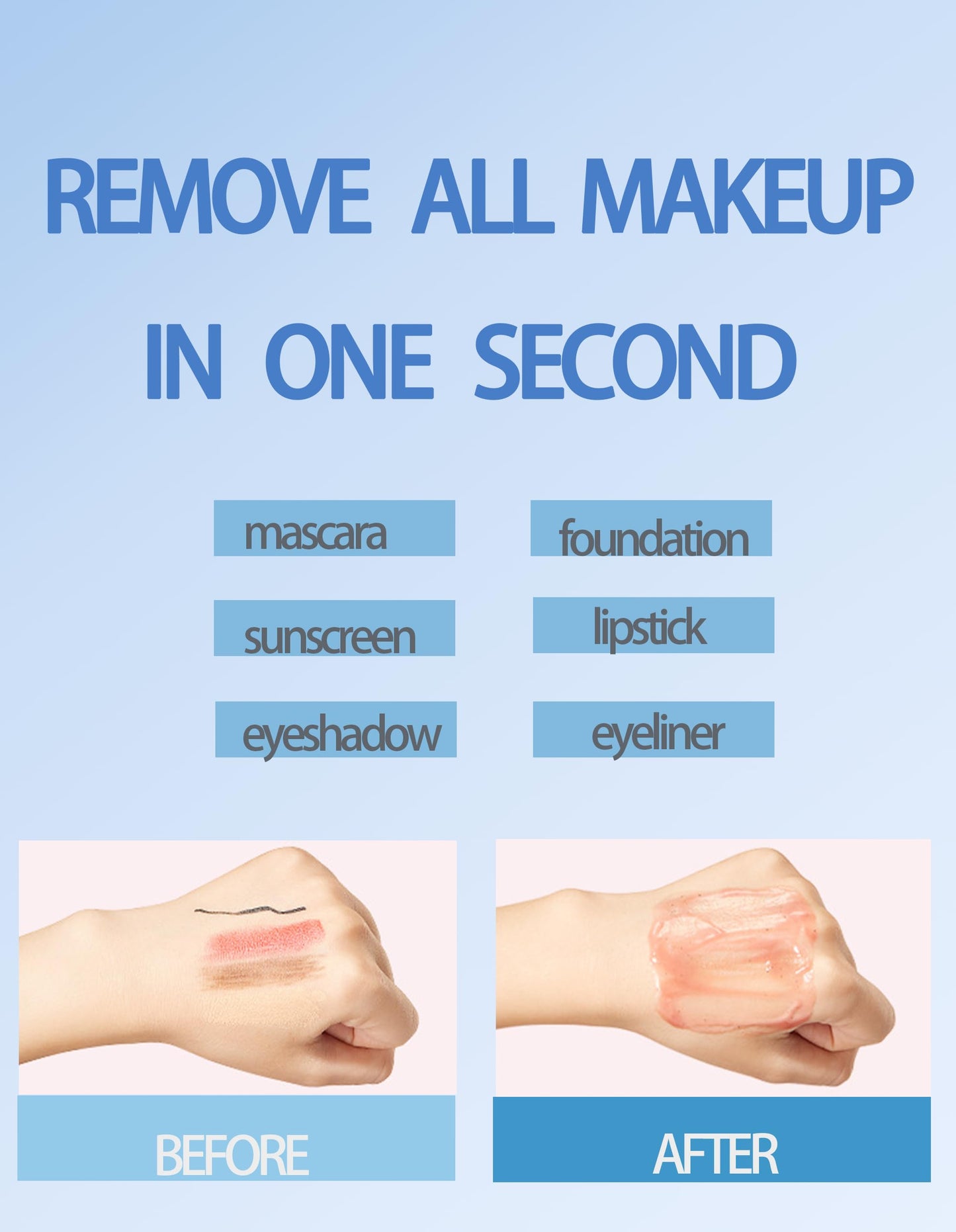 Okerker 20pc Deep Cleansing Blam for Face, Mini Makeup Remover Blam, Gentle Facial Makeup Remover, Moisturizing Pore Face Cleanser, Individually Packaged Travel Essential Makaup