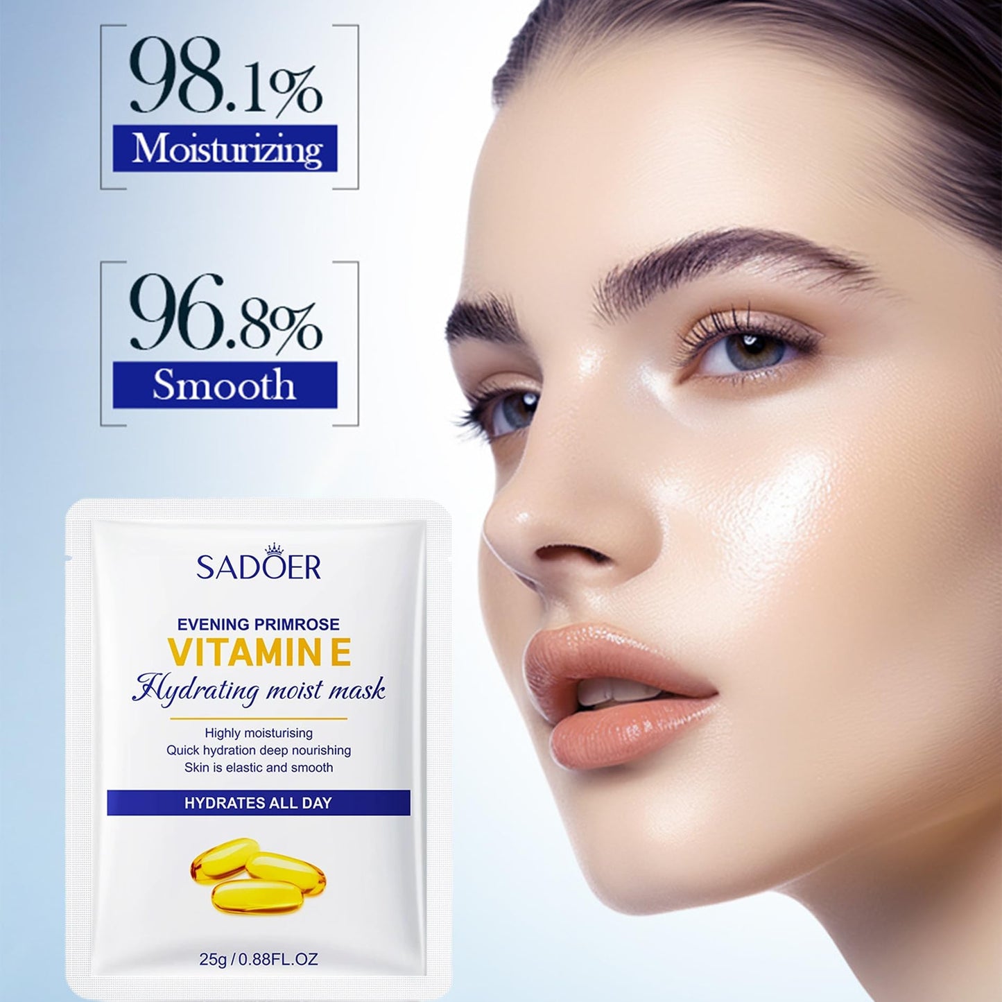 Meleell 55 Pack Collagen Face Masks Skincare Bulk,Hydrating Spa Face Mask Beauty for Sensitive Skin,Sheet Mask for Skin Care, Facial Mask Sets Birthday Party Gifts for Women/Teen Girls/Kids