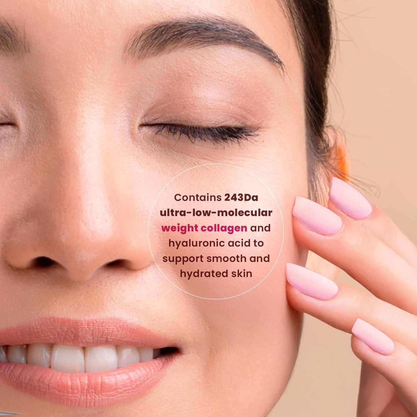 Overnight Collagen Face Mask, Hydrogel & Low Molecular Deep Collagen Mask, Glass Skin Face Mask, Collagen Mask Overnight + Firming & Elasticity, Hydrating Face Masks 34g*4ea, Face Masks Skincare Pack