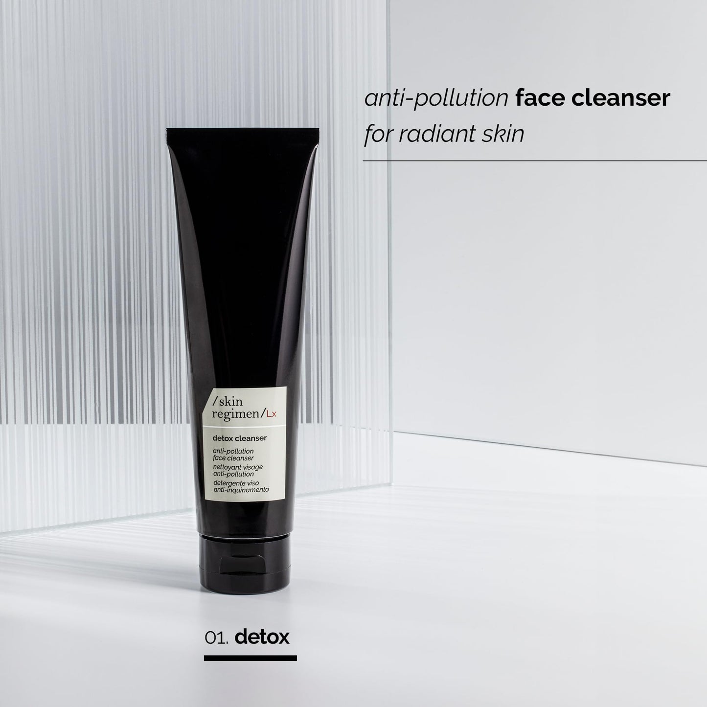 /skin regimen/ LX Detox Cleanser, Anti-pollution Face Cleanser, 150 ml
