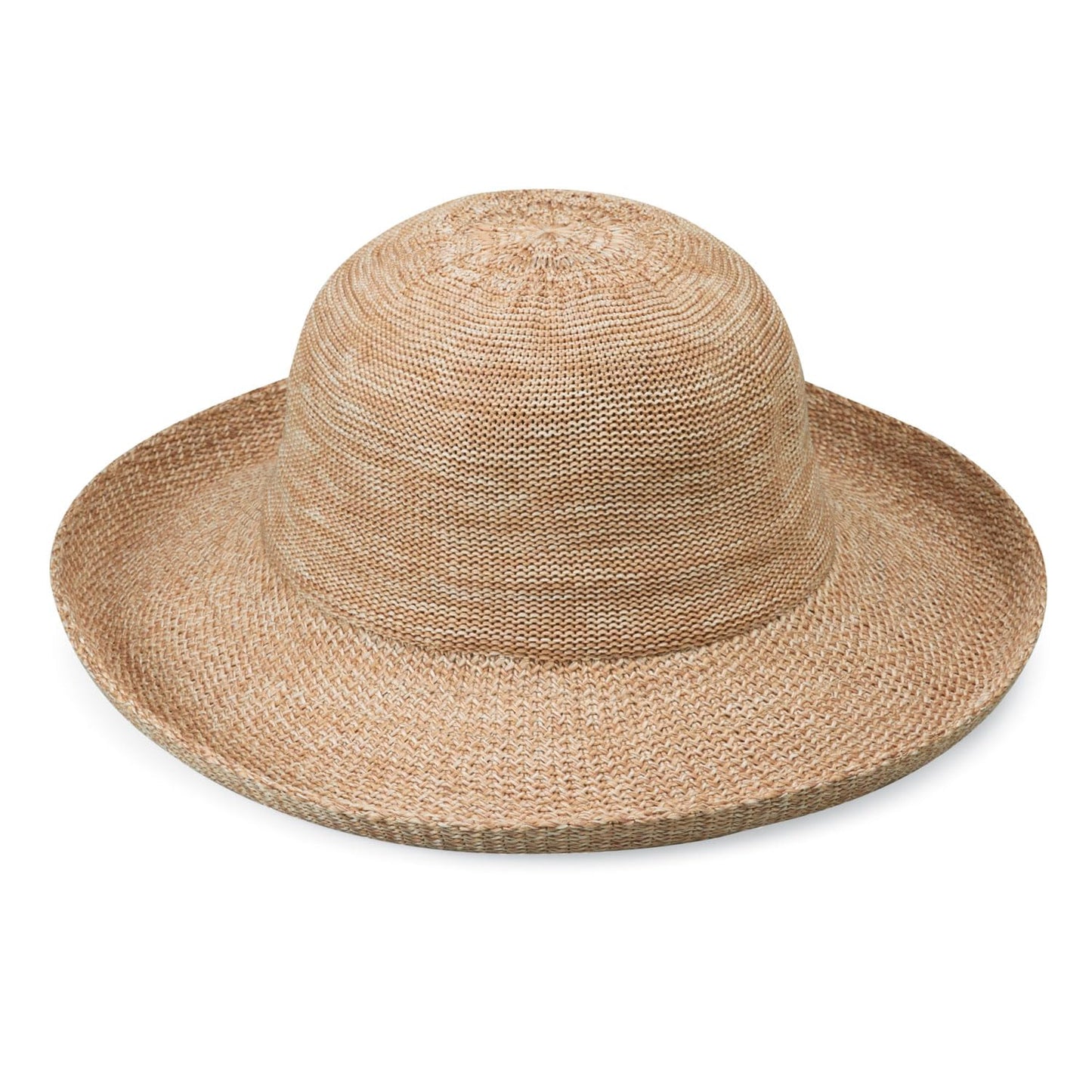 Wallaroo Women’s Victoria Sun Hat (Mixed Camel) – Wide Brim, Packable, Adjustable, Breathable, Lightweight Mesh – Comfortable All Day Sun Protection for Outdoor Summer Activities and Travel Friendly