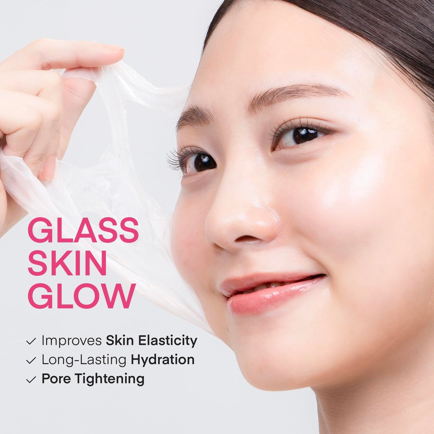 TEREZ & HONOR Collagen Night Wrapping Peel Off Mask: Korean Face Mask for Elasticity, Hydrating & Glow - 100Dalton Smallest Molecular Collagen for Glass Skin - Dermatologist Tested 3.4 FL OZ