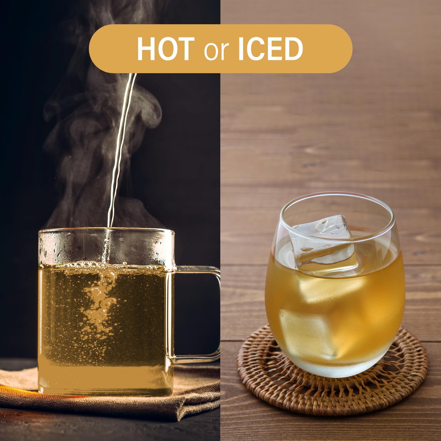 MAEDA-EN Dokudami-cha: Heartleaf Tea, Japanese Traditional Detox Herbal Tea 18 tea bags 07401 1pk