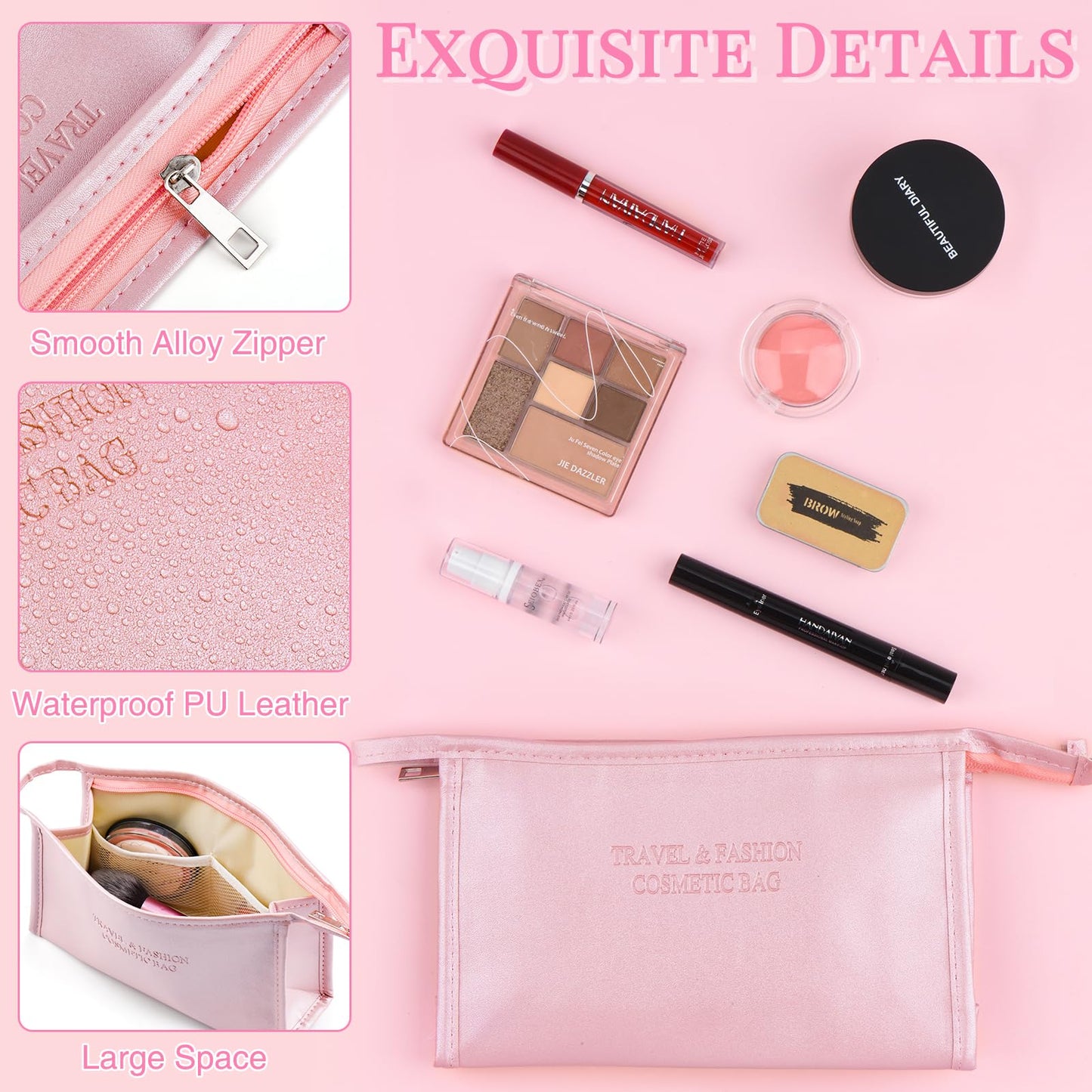 Gift Set for Women,Pink Gift Box Basket,Unique Gifts for Women Her ,Sisters,Daughter,Mom,Girlfirend,Wife,Coworker,Best Friend Birthday Gifts,Teen Girl Gifts,Mother Day Gifts,Personalized Gifts