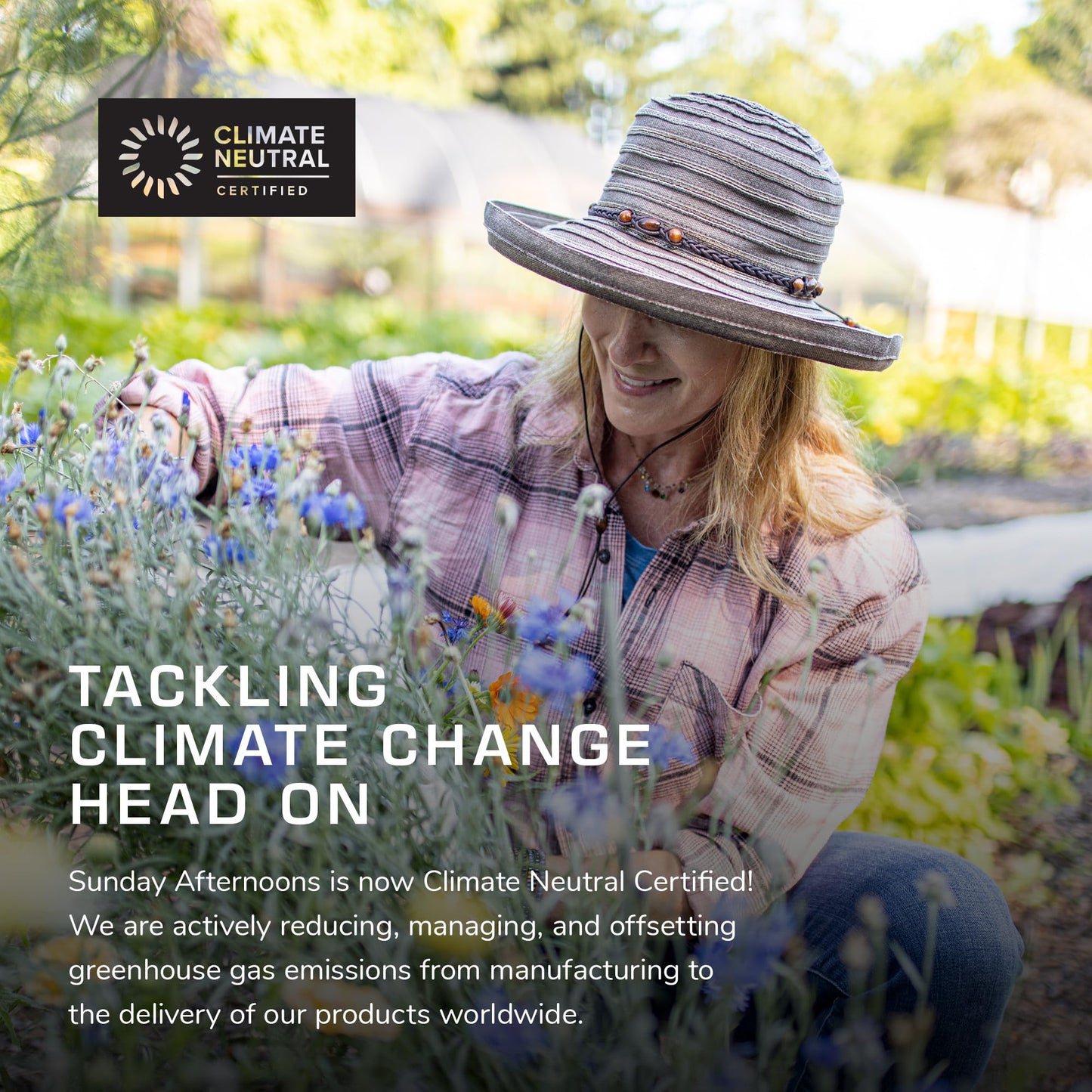 Sunday Afternoons Unisex Vineyard Hat, Linen, M