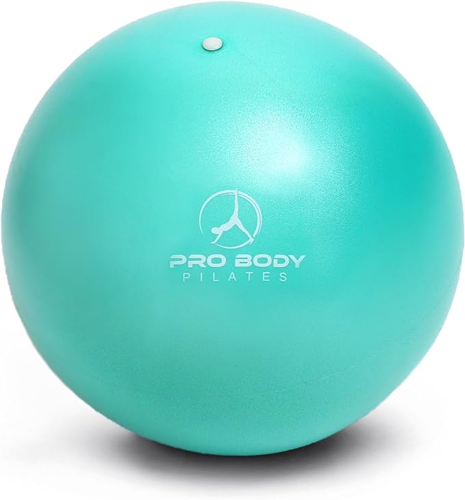 ProBody Pilates Small Exercise Ball - 9 Inch Workout Ball for Stability, Barre, Yoga, Core & Physical Therapy