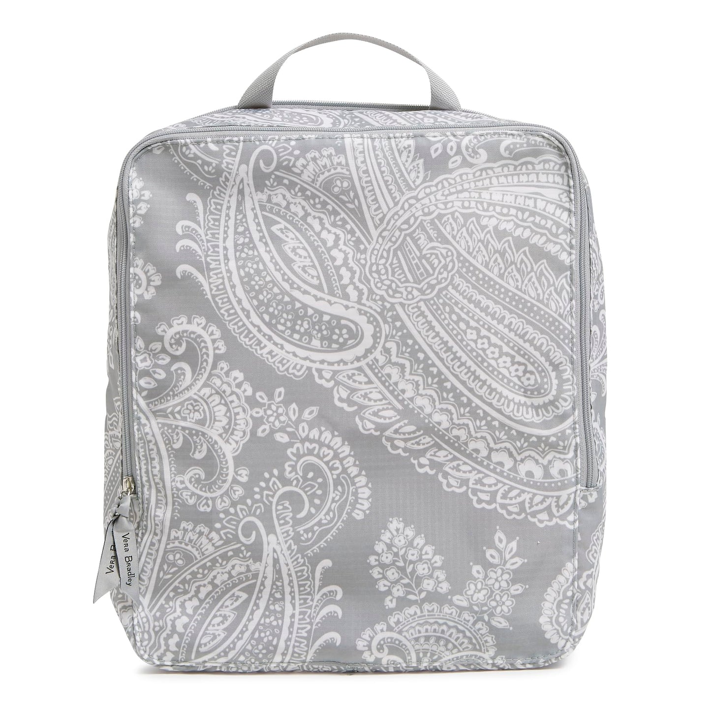 Compression Packing Cube 3-Piece Set, Cloud Gray Paisley, One Size