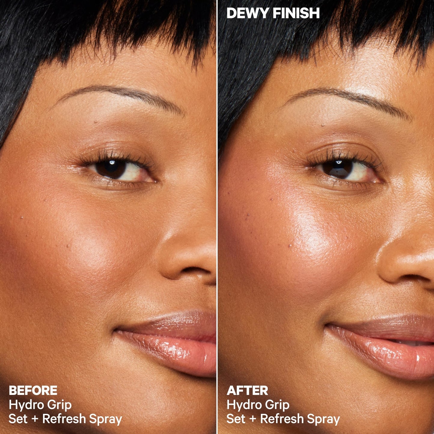 Milk Makeup Hydro Grip Set + Refresh Spray with Hyaluronic Acid – Sets Makeup + Hydrates Skin for Up to 12 Hours – Long-Lasting, Alcohol-Free Facial Mist for Dewy, Radiant Skin – 1.69 oz