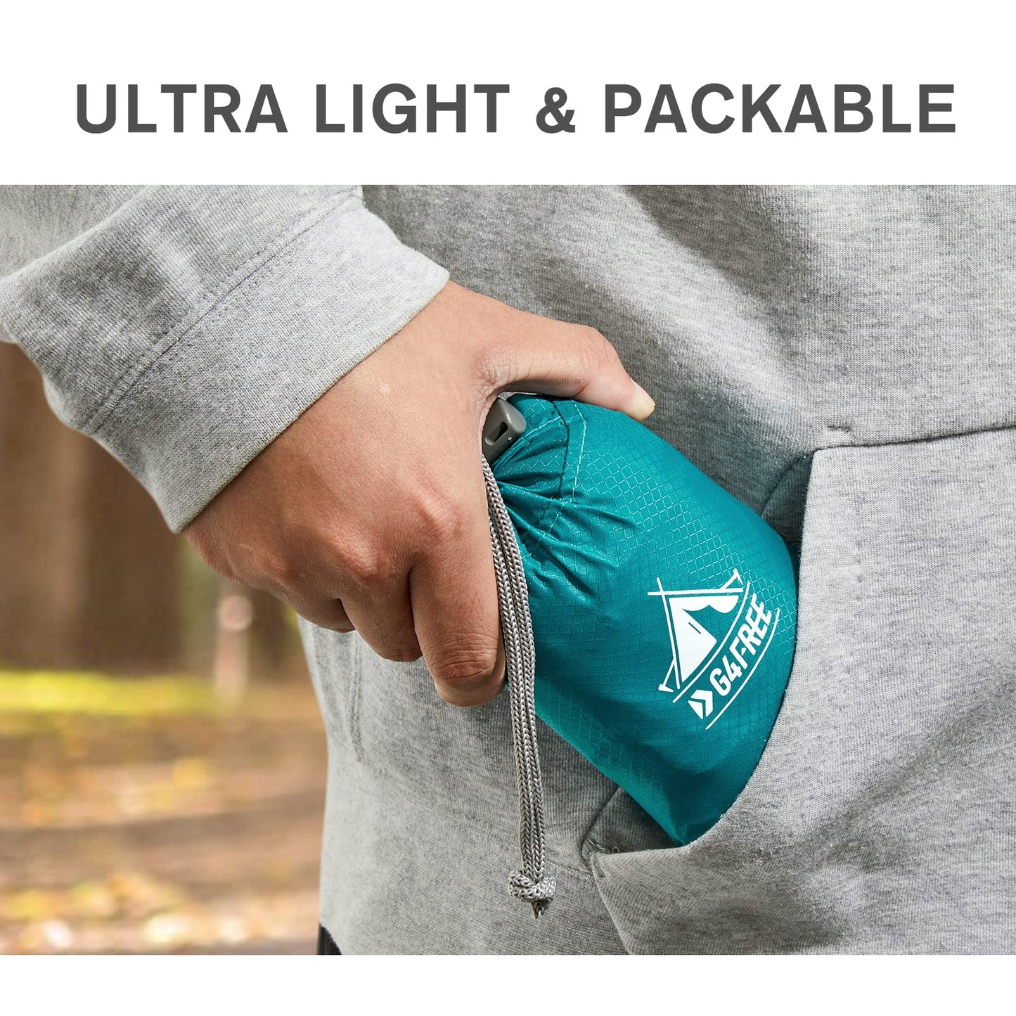 G4Free 16L Hiking Daypack, Lightweight Packable Small Backpack for Travel Camping Outdoor Men Women