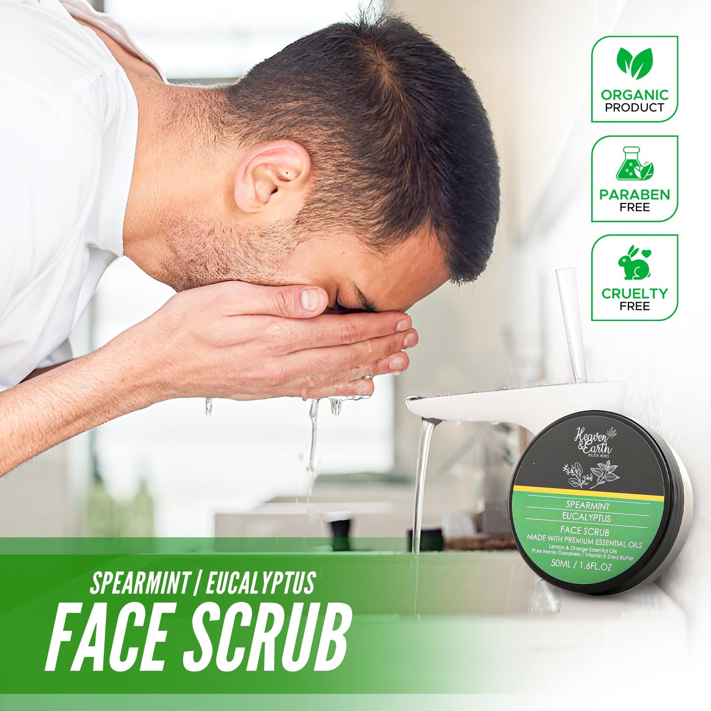 Eucalyptus Spearmint Spa Bath Set. Christmas Mint Bath Gift Basket for Men Women & Couples. Best Spa Basket for Men, Husband, Dad! (XL, Spearmint Eucalyptus)