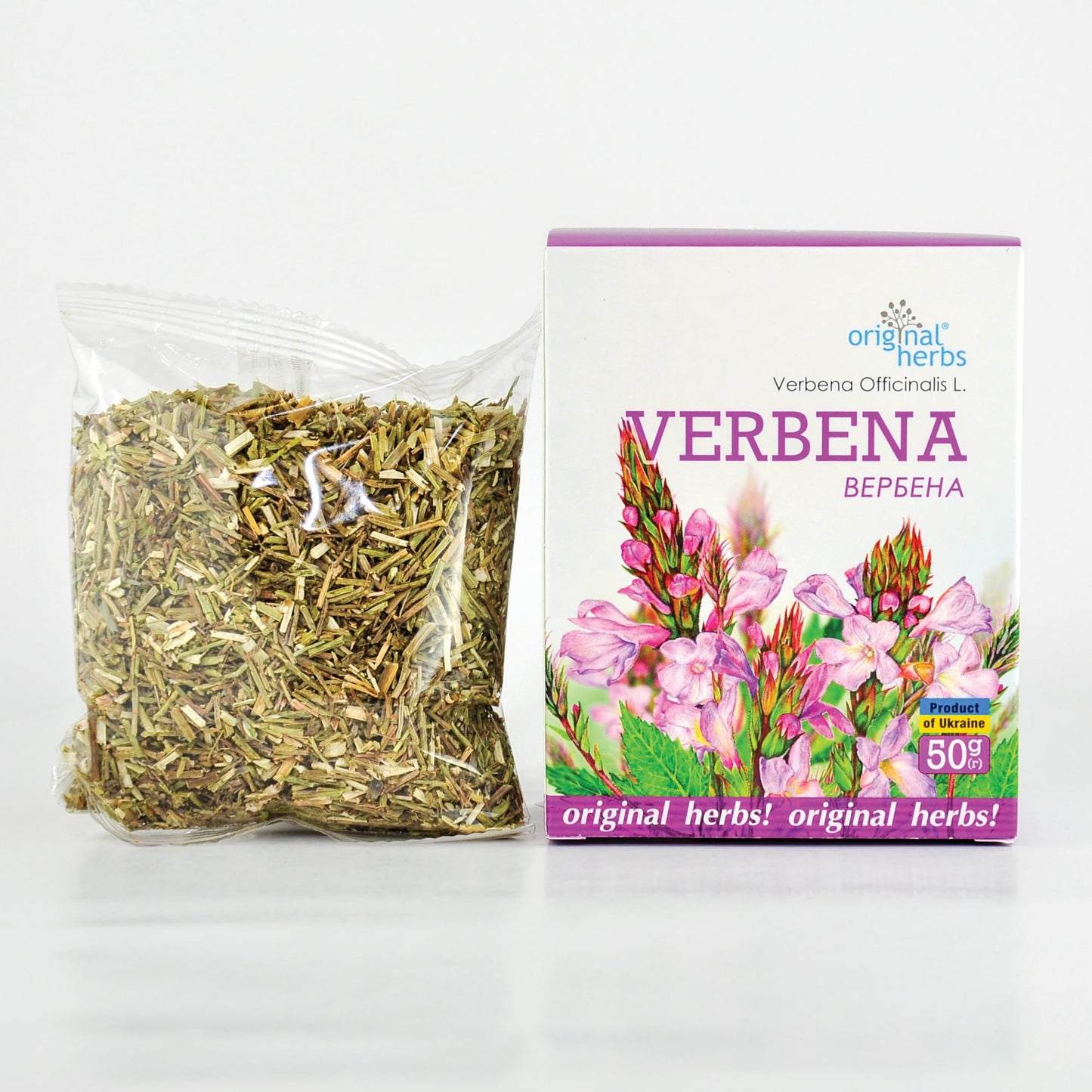 LEMON VERBENA, VERVAIN (VERBENA OFFICINALIS L.) | Original Herbs Herbal Tea – Wild Crafted Herbs Tea – 50g. Calming Digestive Tea