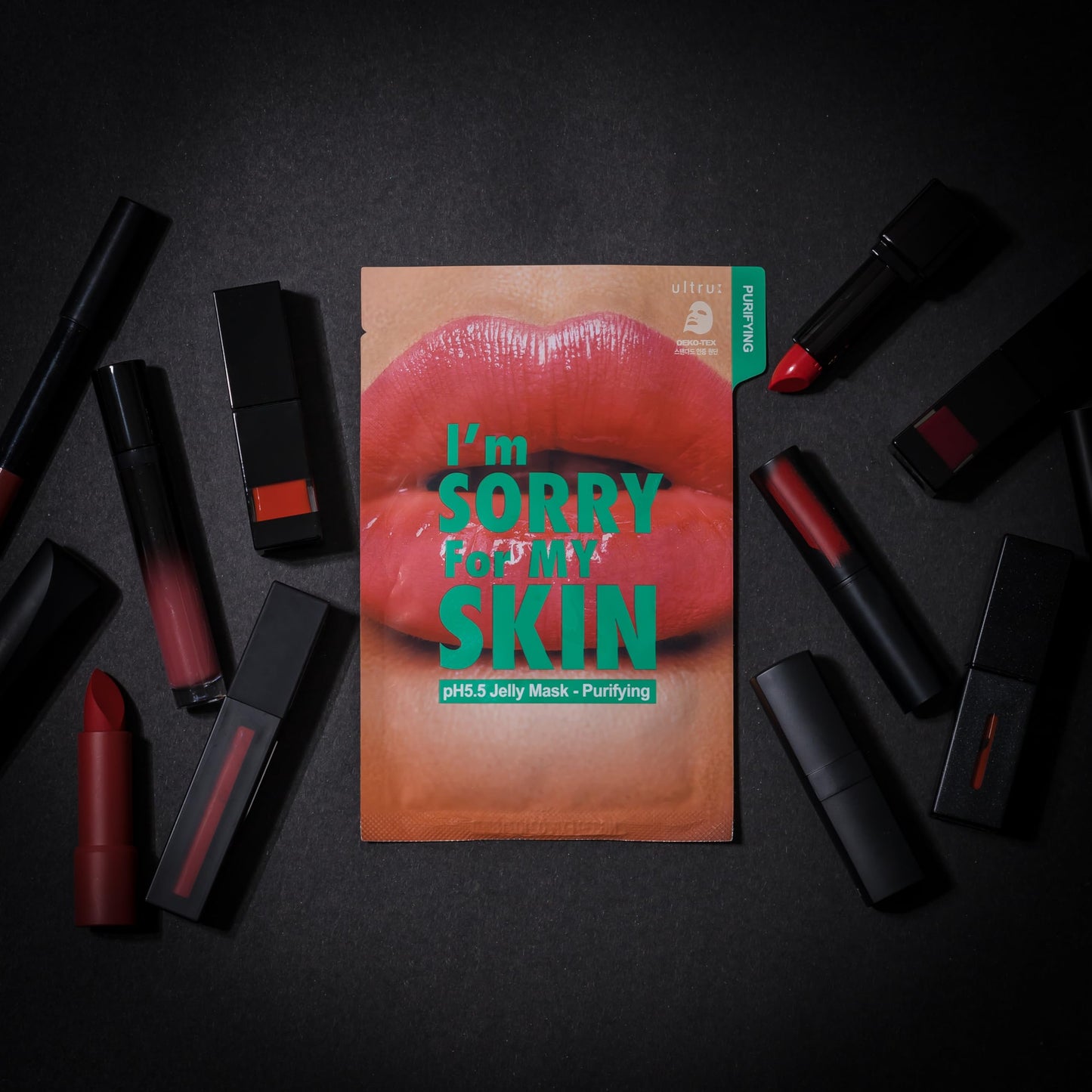 I'M SORRY FOR MY SKIN Ph5.5 Mask Purifying 10Pcs