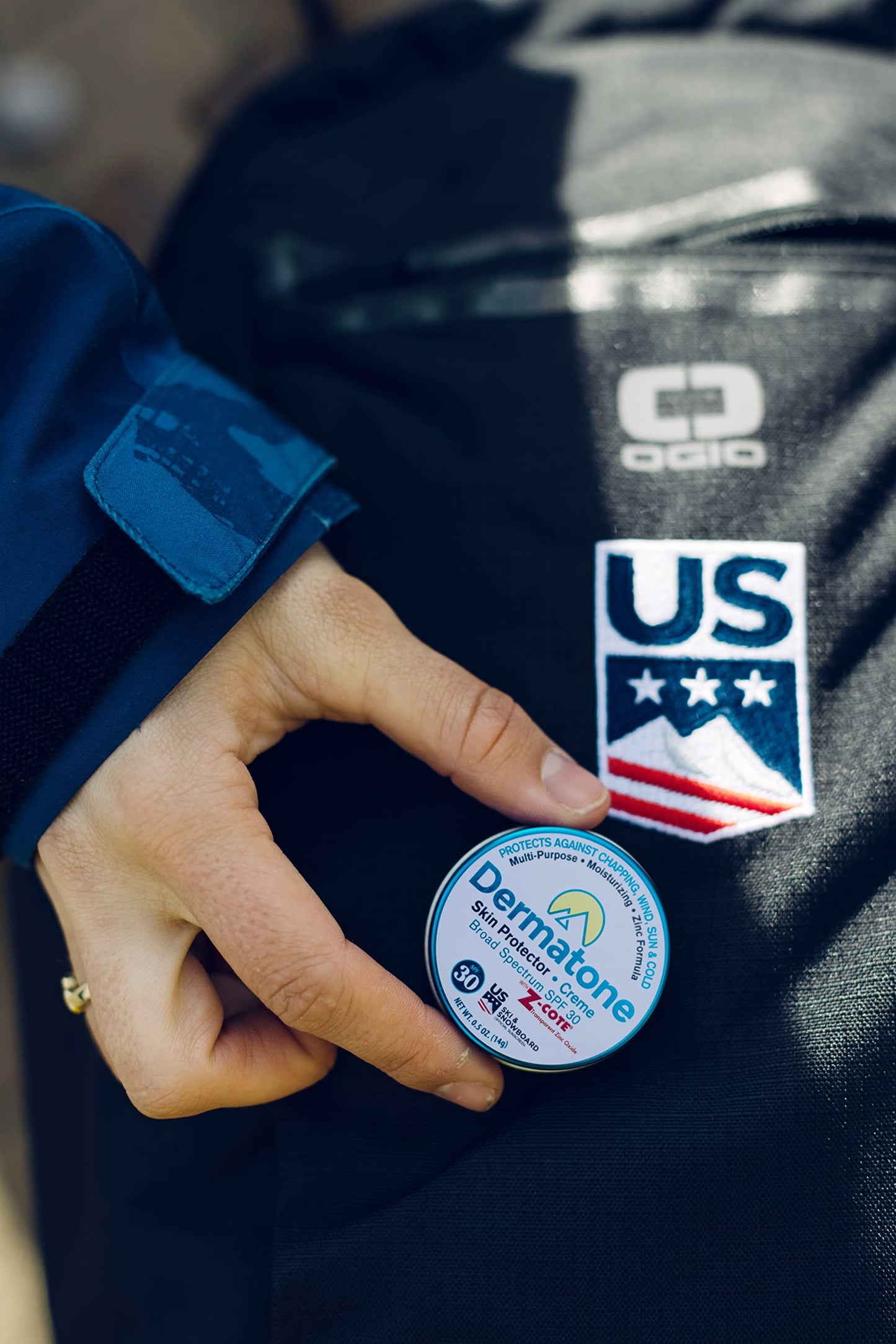 Dermatone Skin Protection Balm w/Zinc SPF 30 | Moisturizing Creme | Heals & Repairs Dry Skin | Advanved Therapy Lips and Face Repair| 2-Pack, 0.5 oz tins