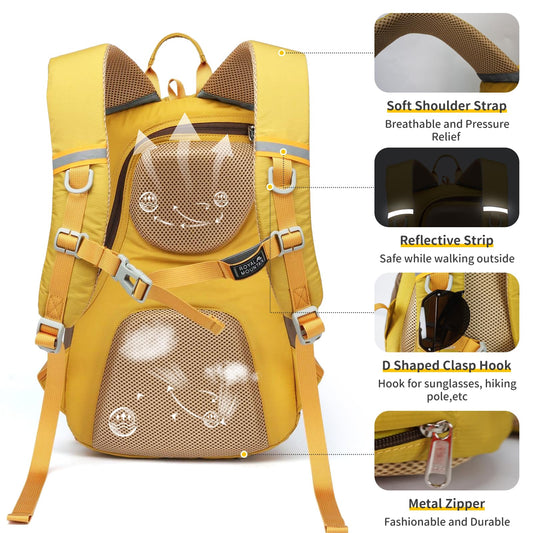 ROYAL MOUNTAIN Hiking Backpack 30L Foldable Travel Daypack For Women Men,Camping Daypack Backpacks Lightweight,Durable Hiking Backpack Fit For Hiking,Daily Commuting,Short Trips.(With Rain-cover)