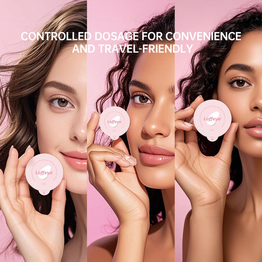 Loffeyo 30PCS Travel Mini Size Cleansing Balm, Makeup Remover Balm, Individually Wrapped Pods, Gentle & Hydrating with Pomegranate Extract, Leak-Proof & Travel-Friendly, For All Skin Types