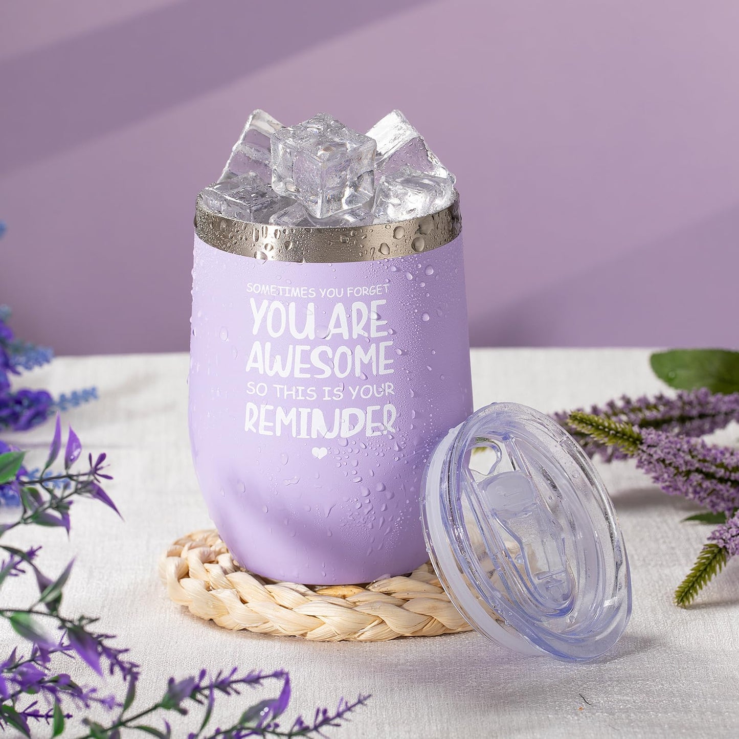 Birthday Gifts for Women,Unique Birthday Presents Friendship Gift Purple Relaxing Self Care Set Ideas Care Package Gifts Basket for Women Mom Sister Best Female Friend Gifts Box
