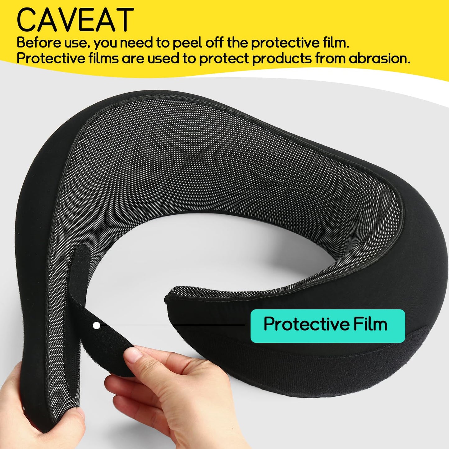 Ulaek®Travel Pillows for Airplanes,Travel Neck Pillow Airplane Memory Comfortable Breathable Cover, Stowable Pillows for Sleeping, Car, Airport Travel Essentials,Gifts for Family, Wife and Friends