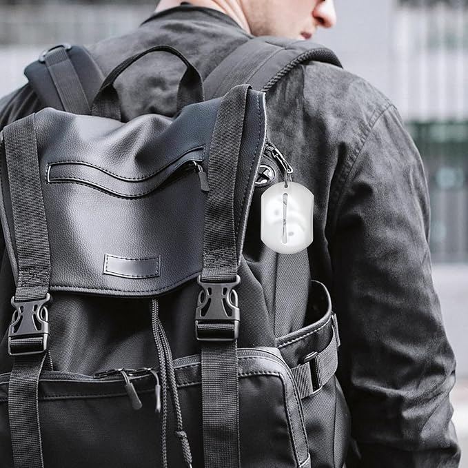 AhaStyle Ear Hooks for AirPods 4th Generation (2024) 【Added Storage Pouch】 3 Pairs S/M/L Anti-Slip Ear Covers Silicone Accessories Compatible with Apple AirPods 4th Gen (Large+Medium+Small, White)