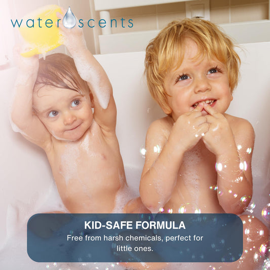 Water Scents 2-in-1 Shark Bar Shampoo & Body Wash – Coconut Wave | Natural, Vegan, Moisturizing Bar Soap for Hair & Skin | Solid, Travel-Friendly, USA Made | 6 Packs