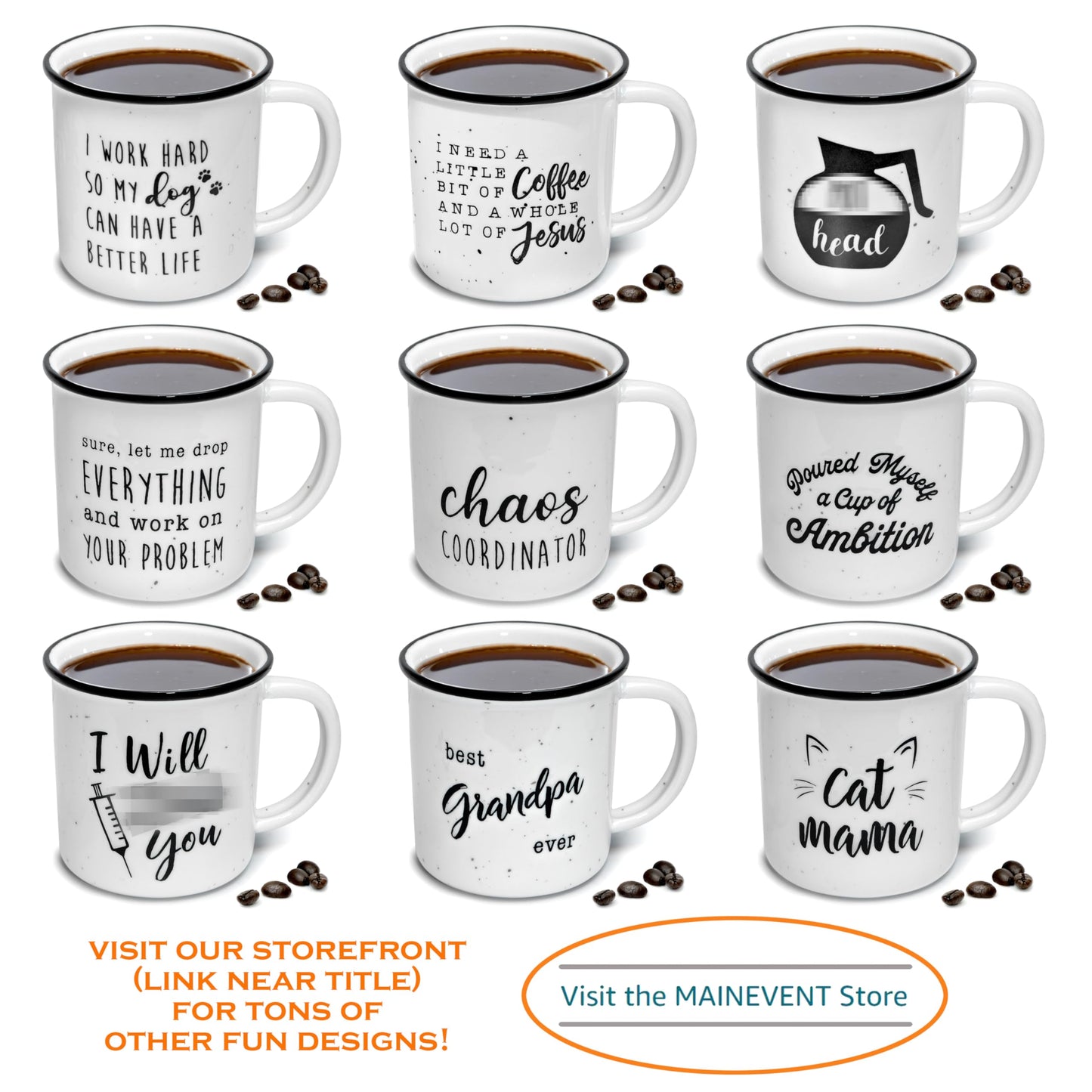 His And Hers Mugs Set Of 2 Coffee Mug 11 Ounce, Cute Matching Coffee Mug Couples for Anniversary, Engagement Him Her Gift