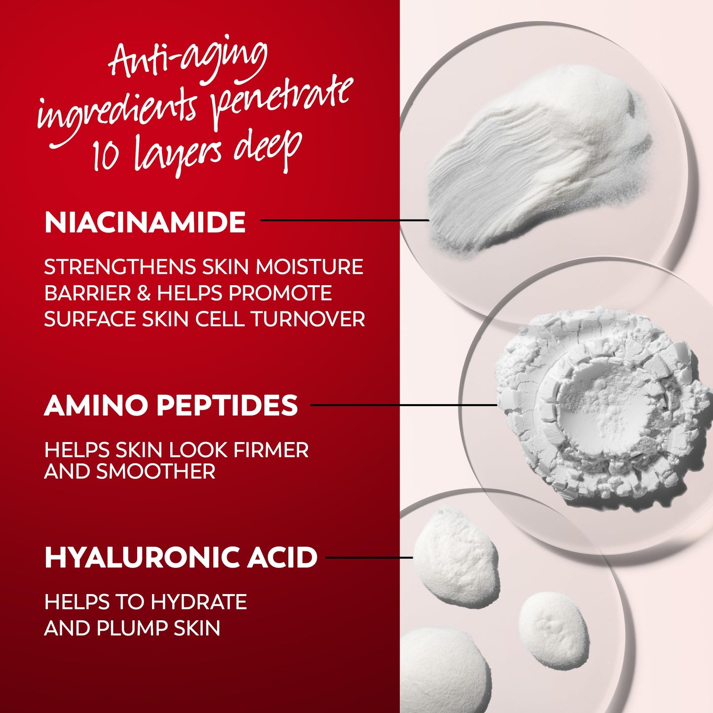 Olay Face Moisturizer, Regenerist Micro-Sculpting Facial Cream for Women - Instant Hydration, Anti-Aging, Anti-Wrinkle, Firming Skin Care - Hyaluronic Acid, Niacinamide, Amino Peptides, 1.7 Oz