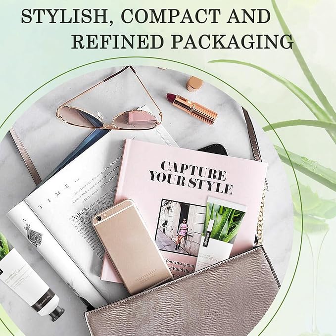 16PCS Aloe Vera Gel for Face,Hydrating Organic Aloe Vera Gel,Instant Cooling,Refreshing After Sun Care Lotion,Travel Size After Sun Care Lotion for Face and Body,All Skin Types, 1.05 Oz