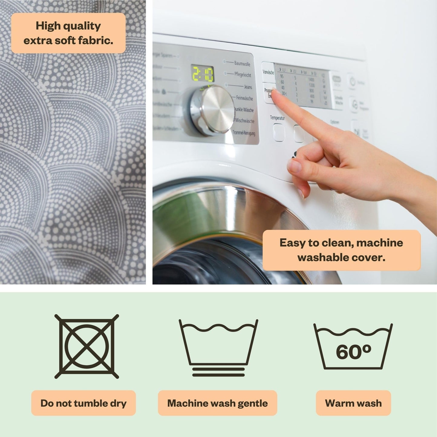 My Brest Friend Inflatable Travel Nursing Pillow for Breastfeeding, Bottlefeeding & Posture Support with Slipcover, Horizon