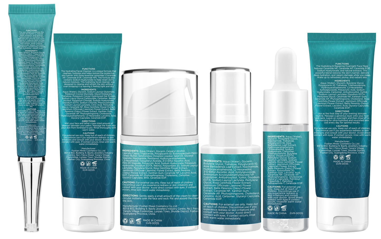 Skin Care Set for Teens Women,Anti-Aging Deeply Hydrates Repairs Skincare Gift Set for All Skin,Facial Skin Care Products Routine Kit Christmas Beauty Gift Set for Women