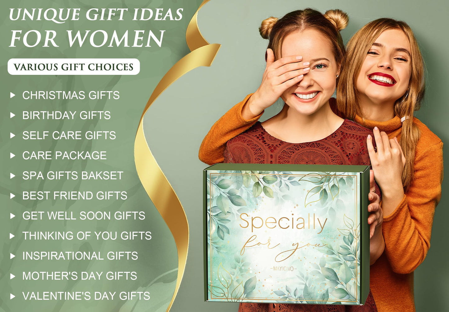 Birthday Gifts for Women Self Care Gifts, Relaxing Spa Gifts Baskets Get Well Soon Gifts Care Package for Women with Blanket, Unique Gifts Idea for Mom Mother Her Wife Girlfriend Best Friend Sister