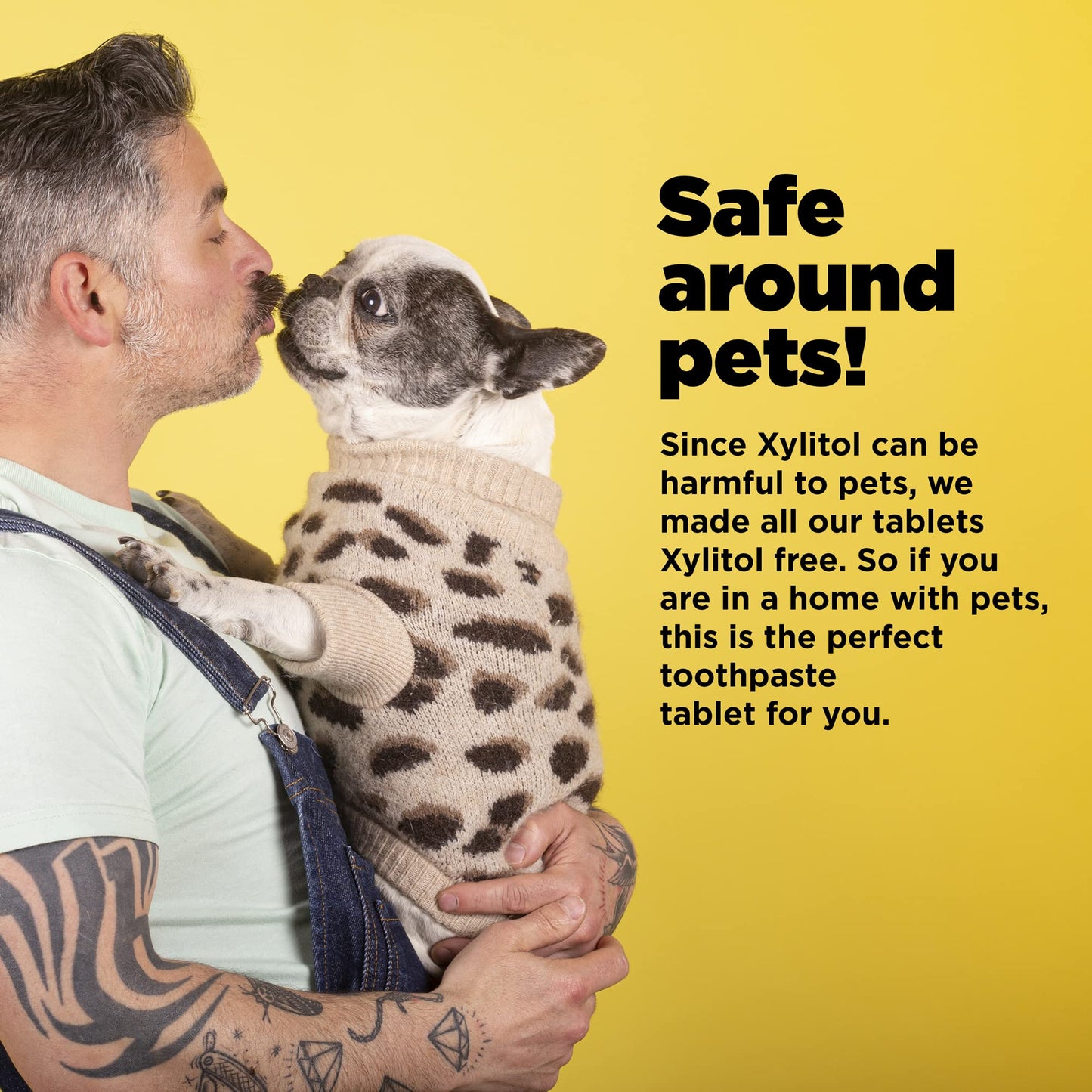 Chomp Super Whitening Toothpaste Tablets with Nano Hydroxyapatite