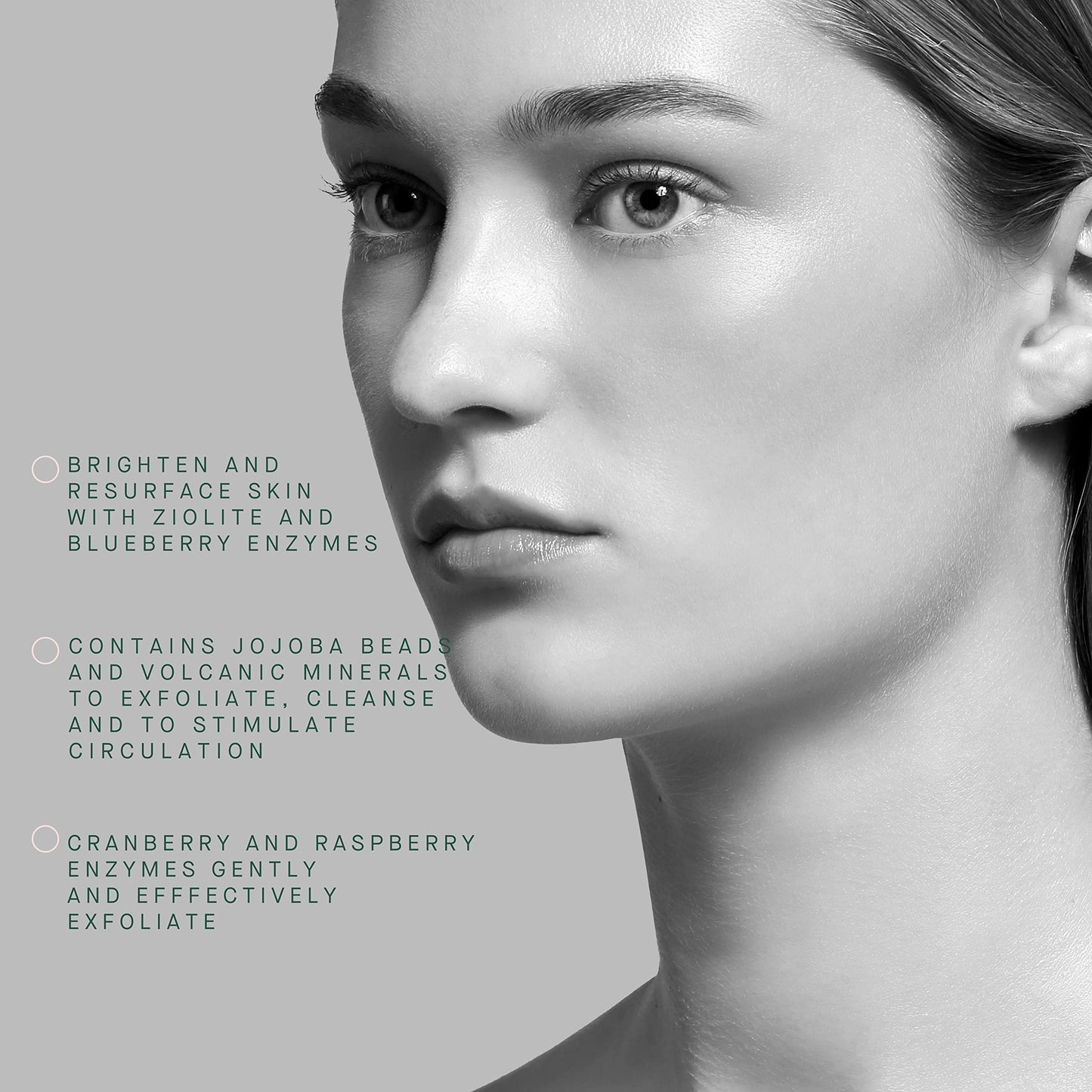 ARCONA Cranberry Gommage – Purifying Scrub To Exfoliate and Unclog Pores - Brighten, Tone, and Resurface Skin With Zeolite, Blueberry - Natural Face Exfoliator, 3.4 oz