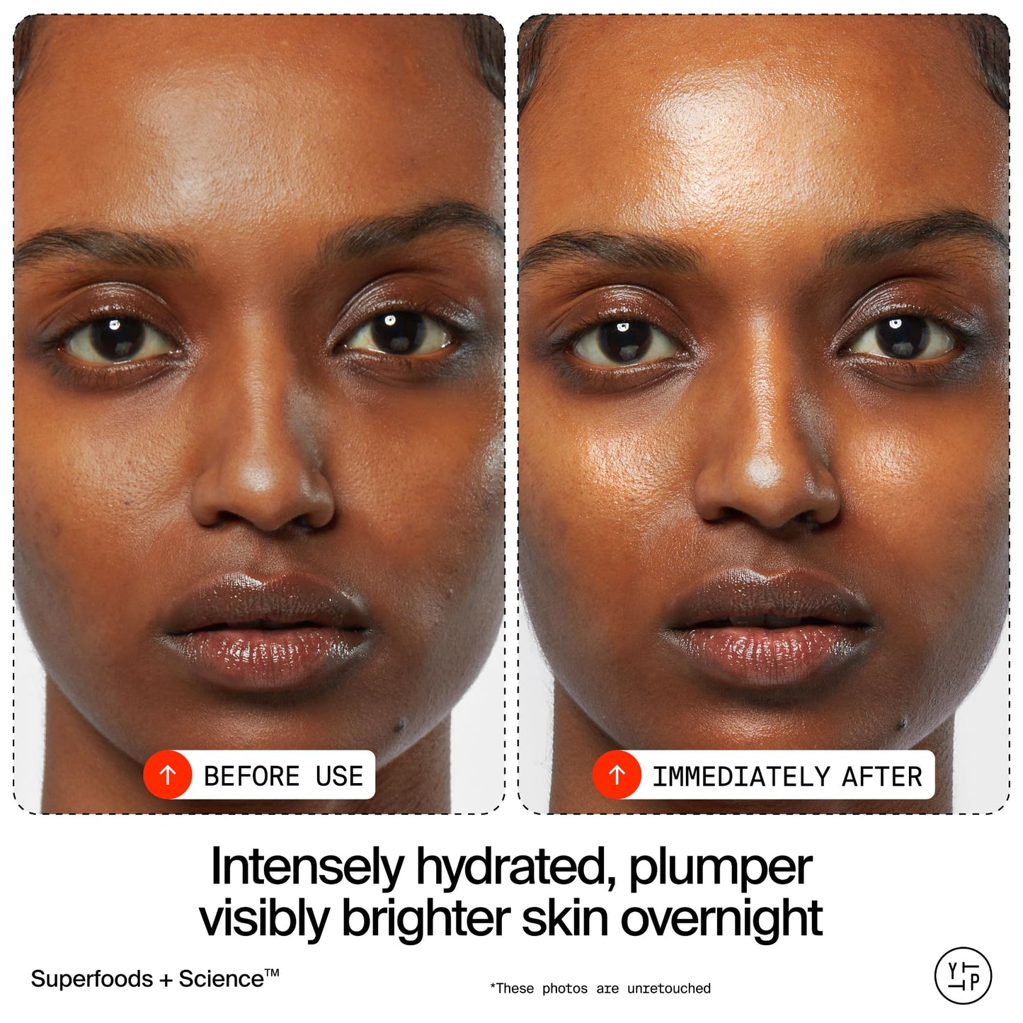 Youth To The People Superberry Dream Mask Full Size - Hyaluronic Acid + Vitamin C Face Moisturizer + Overnight Facial Mask, Hydrates + Plumps + Brightens Skin, Evens Skin Tone, For Dry Skin - 2 fl oz