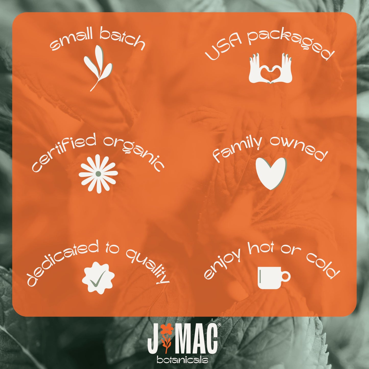 J Mac Botanicals, Organic Chamomile Flowers, Whole Dried Chamomile flower, Loose Leaf tea