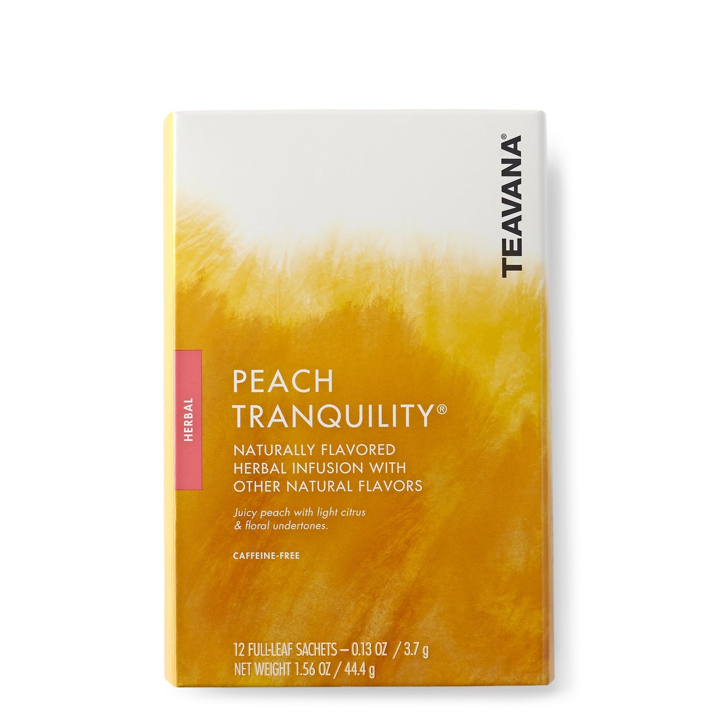 Teavana Peach Tranquility Full Leaf Tea 12 Sachets (0.13 oz / 3.7 g )