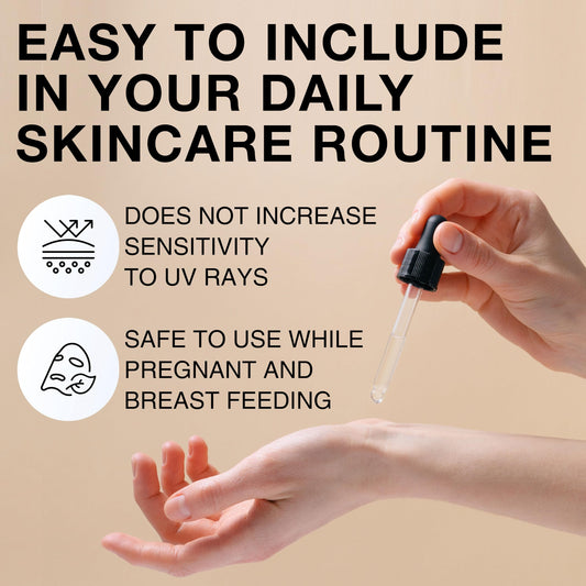 Korean Bakuchiol Concentrate DIY Mix-in Serum 30,000 ppm - High Potency Retinol Alternative | Wrinkle Reduction Skin Firming & Smoothing - Anti-Aging Sensitive Skin Vegan & Cruelty-Free Non-GMO 1 oz