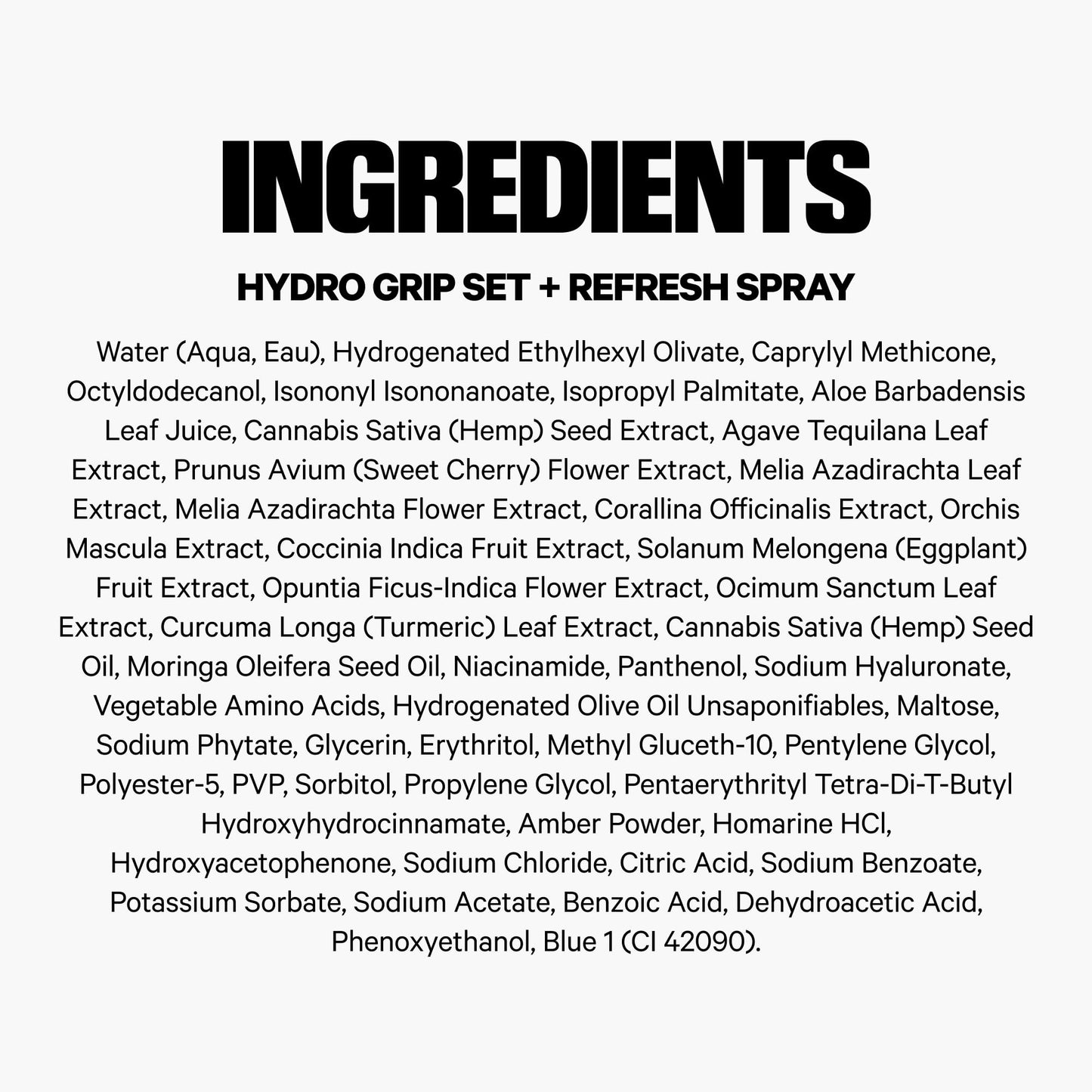 Milk Makeup Hydro Grip Set + Refresh Spray with Hyaluronic Acid – Sets Makeup + Hydrates Skin for Up to 12 Hours – Long-Lasting, Alcohol-Free Facial Mist for Dewy, Radiant Skin – 1.69 oz