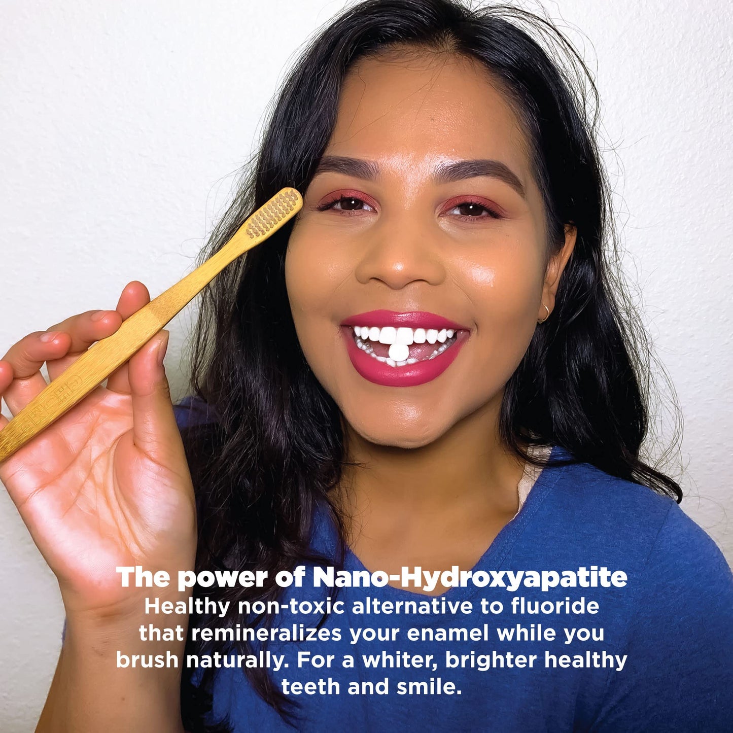 Chomp Super Whitening Toothpaste Tablets with Nano Hydroxyapatite