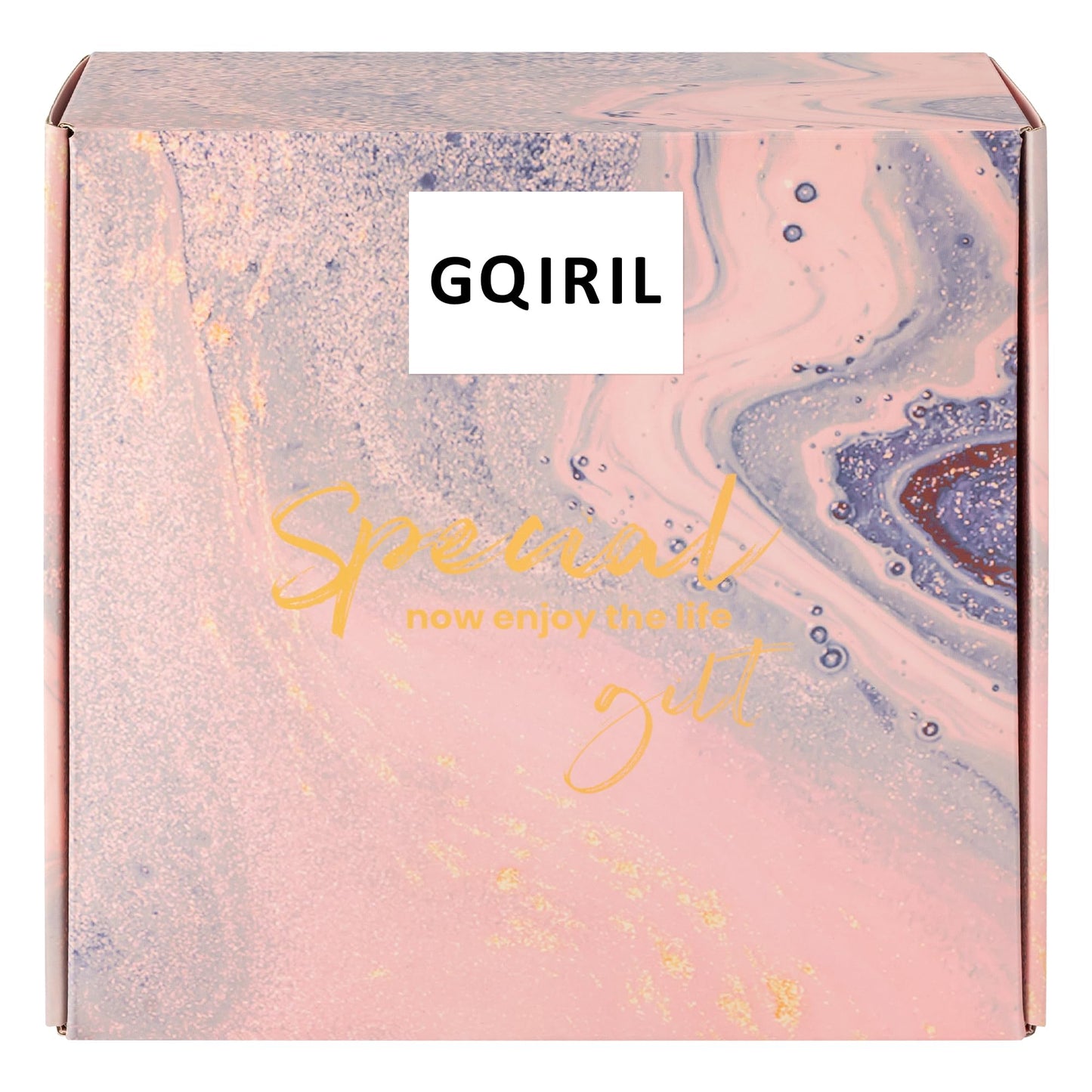 GQIRIL Gifts Basket for Women - 12PCS Unique Birthday Mothers Day Gift Set, Bath Relaxing Spa Present Basket Set, Self Care Package for Her Mom Sister Female Friends Wife Girlfriend Grandma Daughter