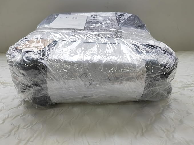 KROSER Carry On Underseat Multi-functional, 16-inch Underseater Lightweight Overnight Suitcase for Men Women, Grey