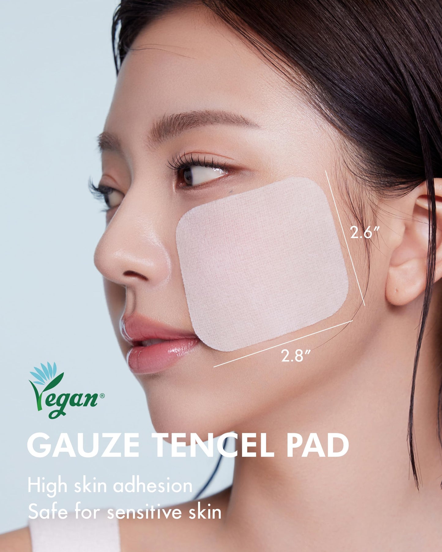 DERMAL Madecassoside Blemish Control Toner Pad - Korean Toner Pad for Blemish & Tone Improvement with Centella Asiatica - Vegan Gauze Tencel Square Pads - Travel Kit 12 Pads, 3 Pack (Total 36 Pads)