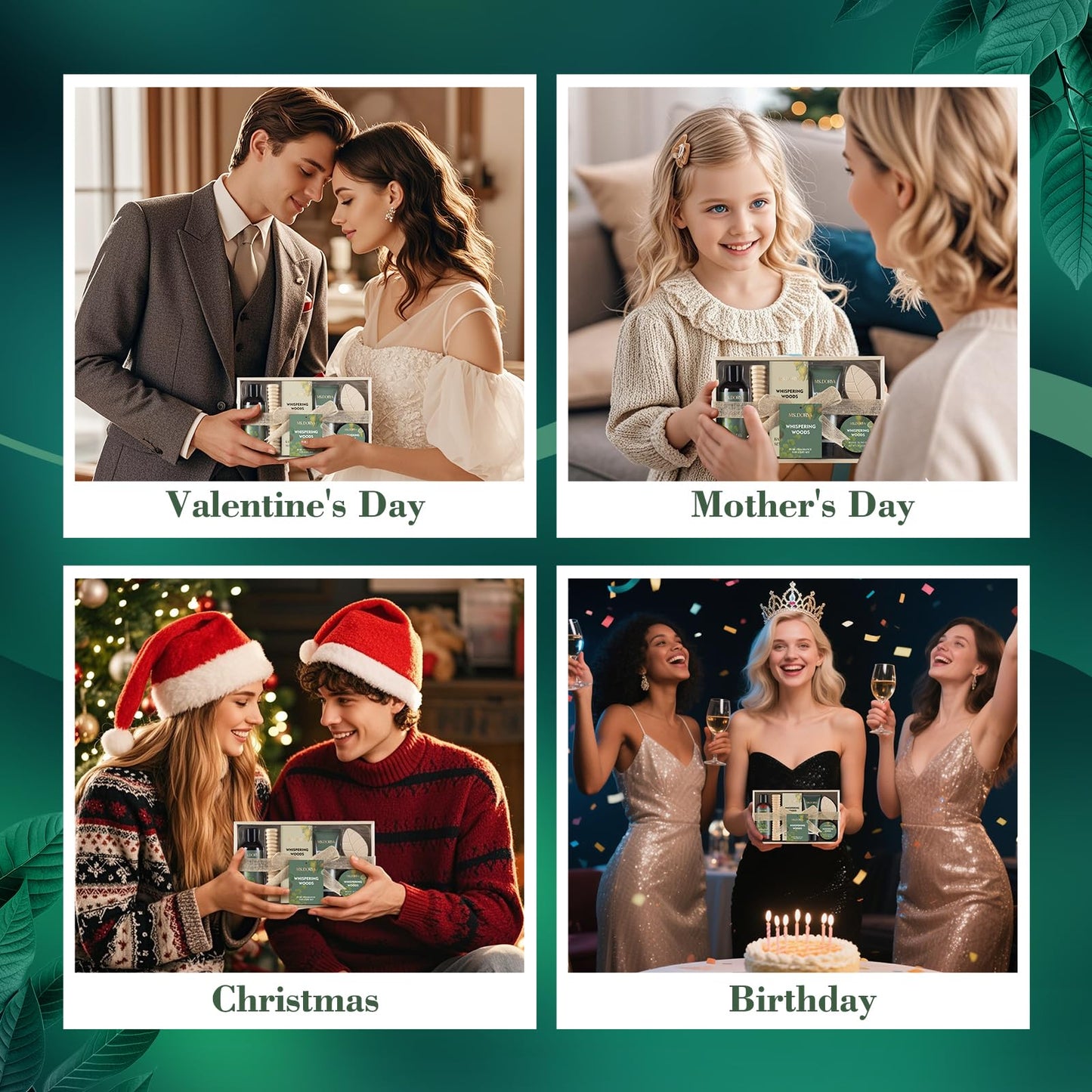 Happy Birthday Gifts for Women Mom Wife Grandma, Spa Gift Baskets Gifts for Friend Sister, Get Well Gifts Self Care Gifts Unique, Anniversary Christmas Mothers Day Gifts for Daughter Her Coworker