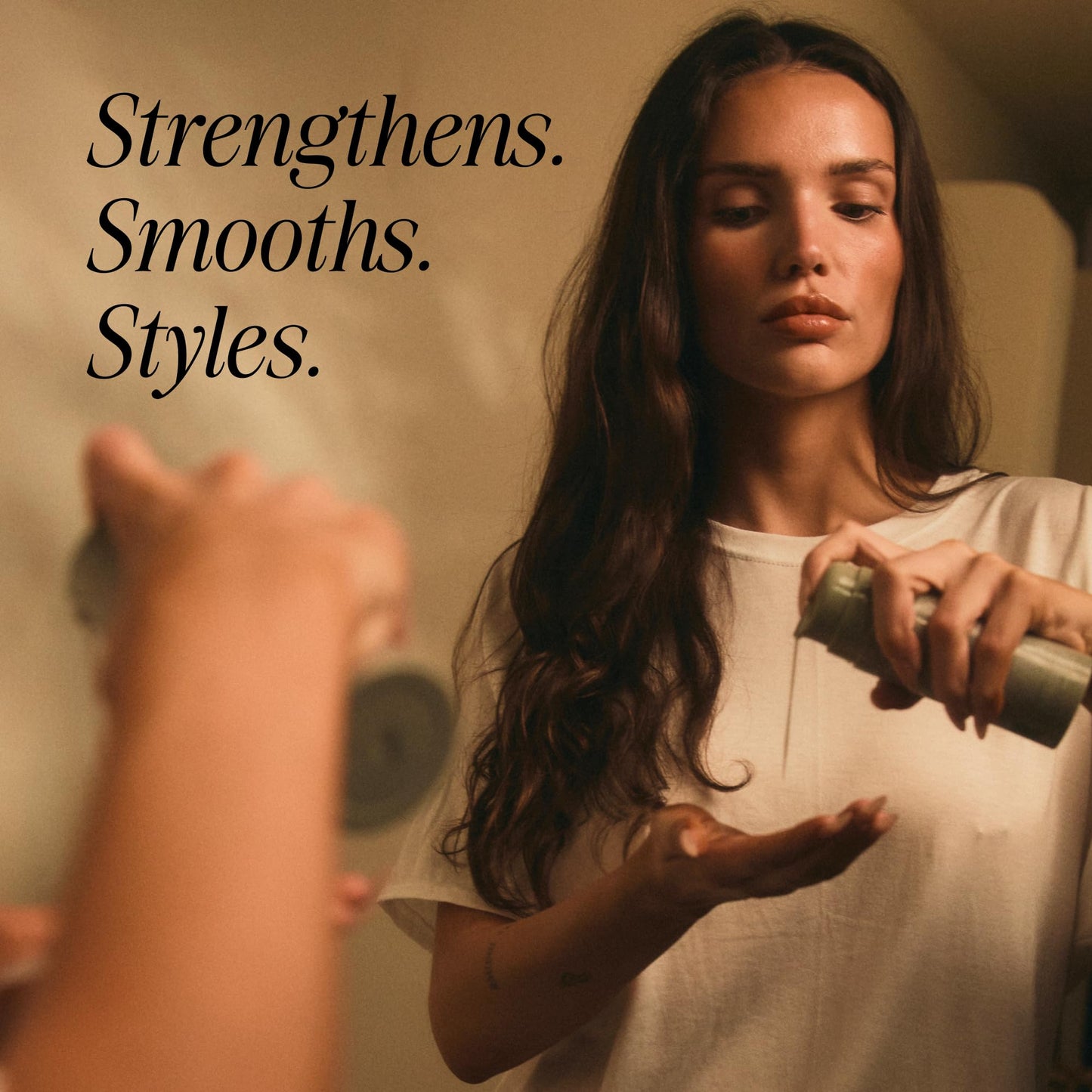 MANE IVY - Hair Elixir Serum - Smooth Frizz-Free Hair Instantly - 80ml Heat Protectant - Daily Styling & Overnight Treatment - Lightweight Formula with Hibiscus & Meadowfoam Extracts