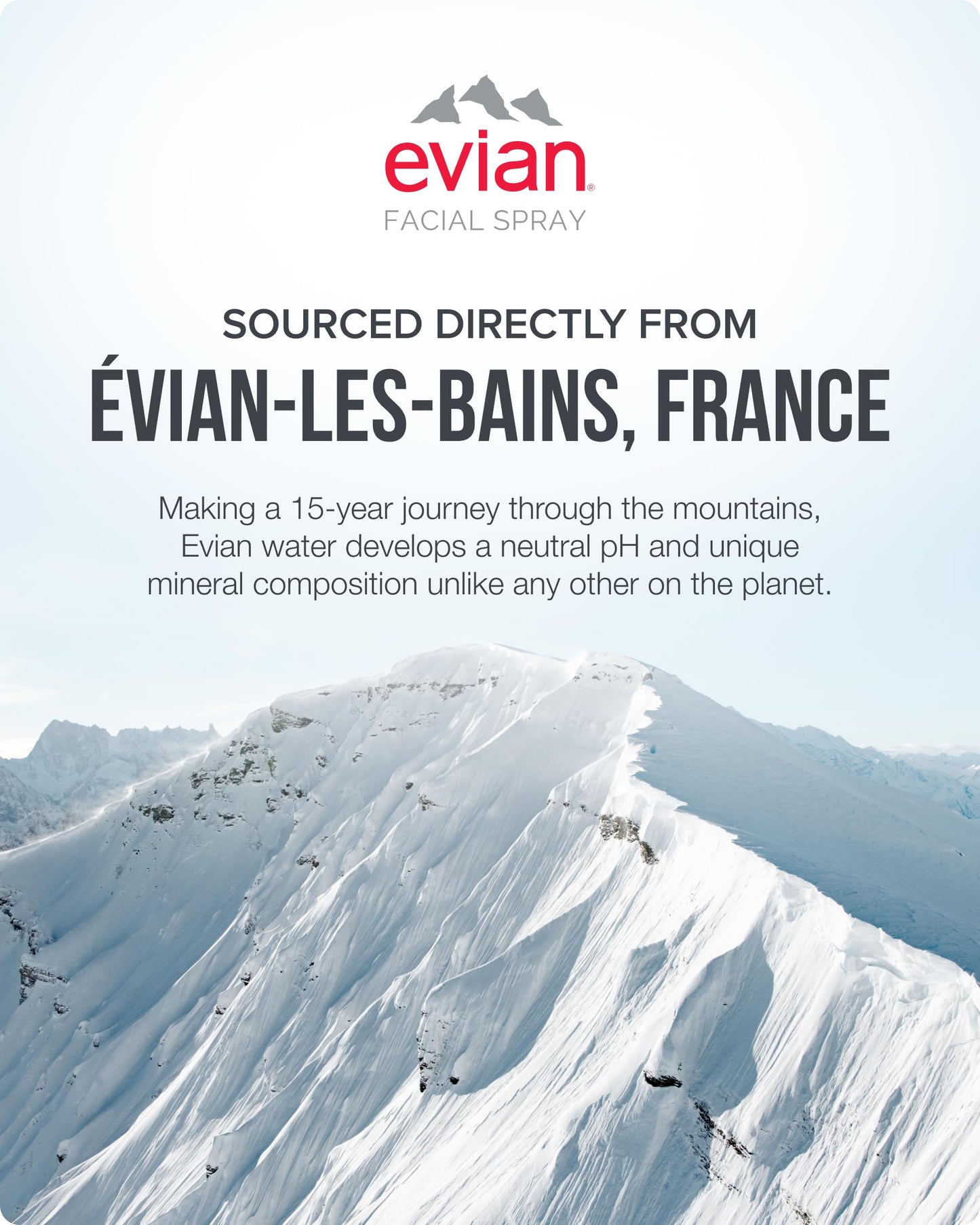 BRUMISATEUR Evian Facial Spray 24/7 Kit - Hydrating Mineral Water Mist for Face & Skin - Refreshes Makeup, Sets, & Tones - Travel-Friendly Sizes for Daily Moisture Boost